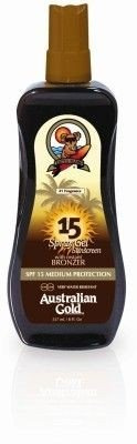 SPF 15 SPRAY GEL W/ BRONZER 237ml