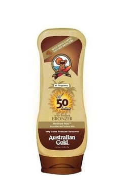 SPF 15 LOTION W/ BRONZER 237ml